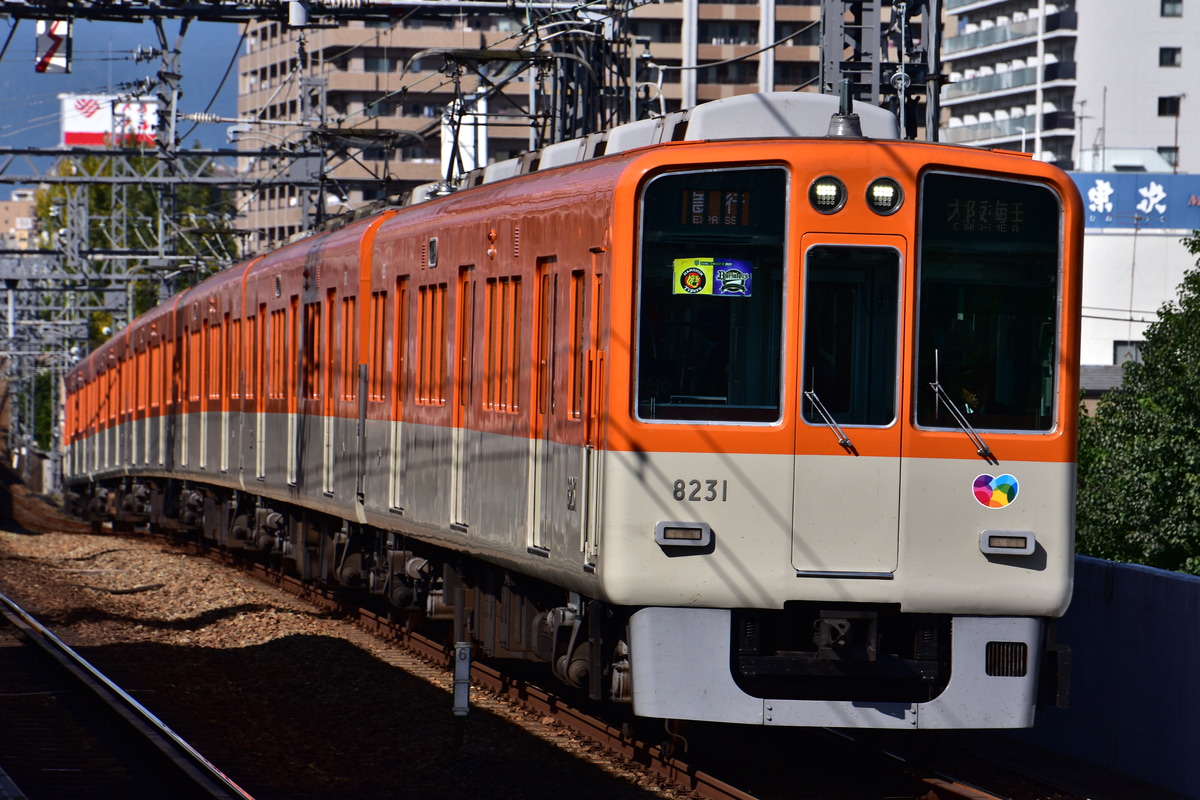 阪神電気鉄道 尼崎車庫 8000系 8231F