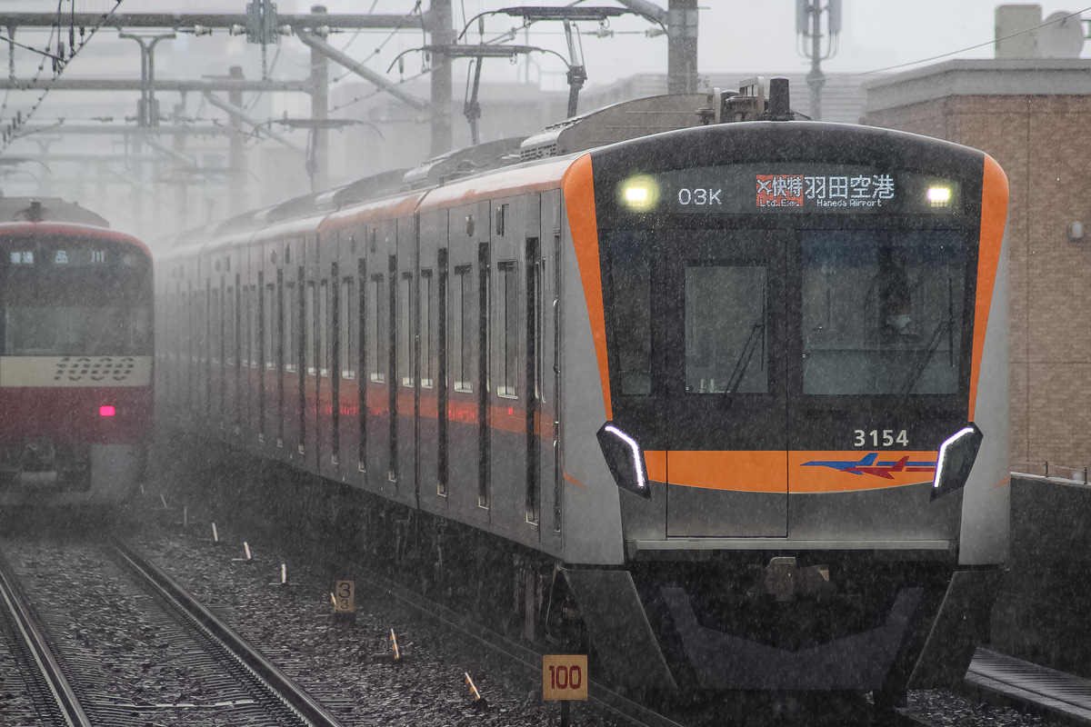 京成電鉄 宗吾車両基地 3100形 3154編成