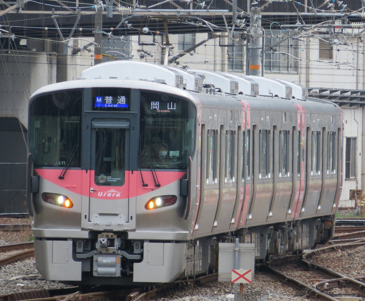 JR西日本 岡山電車区 227系 オカL11編成