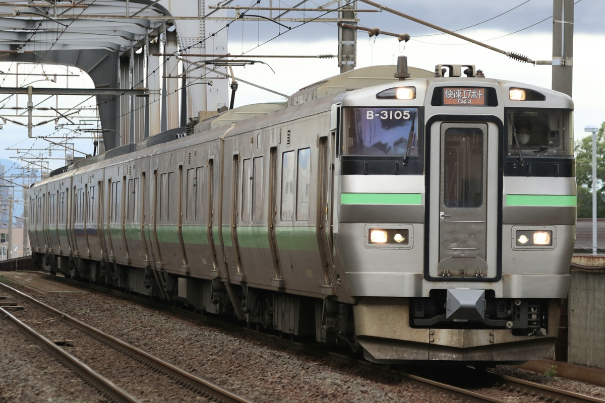 JR北海道 札幌運転所 733系 B3105編成