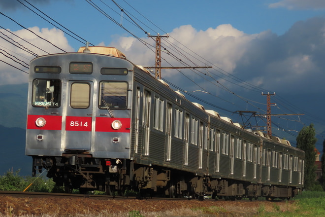 8500系を附属中学前～朝陽間で撮影した写真