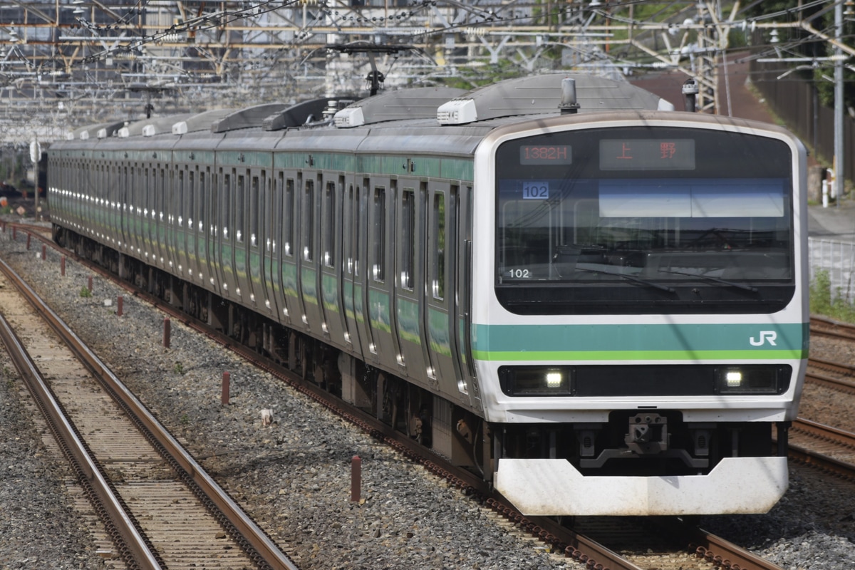 JR東日本 松戸車両センター E231系 マト102編成