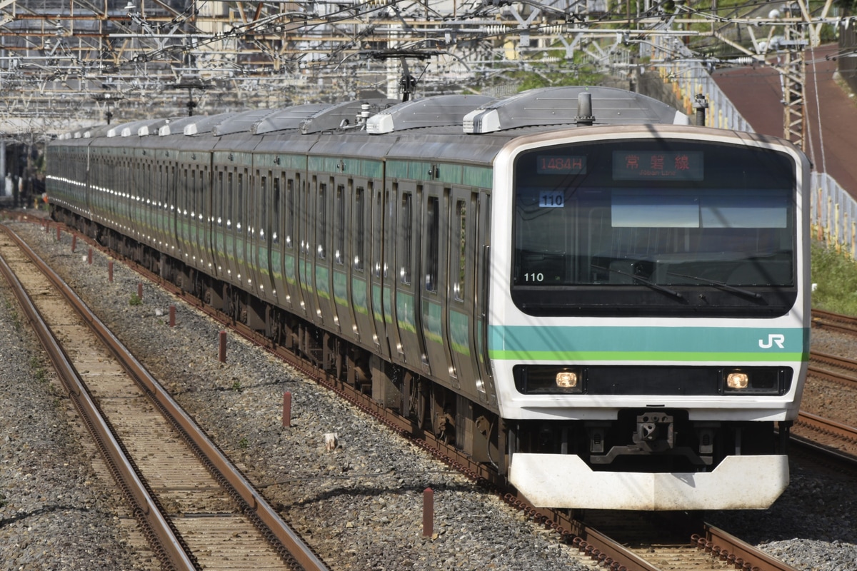 JR東日本 松戸車両センター E231系 マト110編成