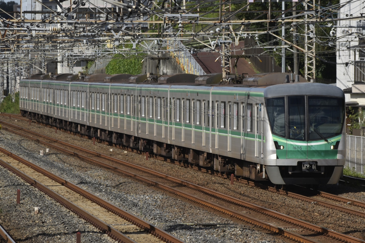 東京メトロ 綾瀬検車区 16000系 16115F