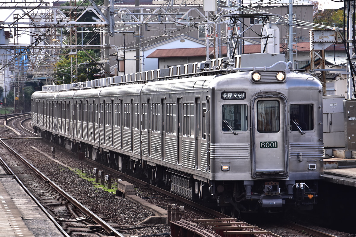 南海電気鉄道 小原田検車区 6000系 6001F