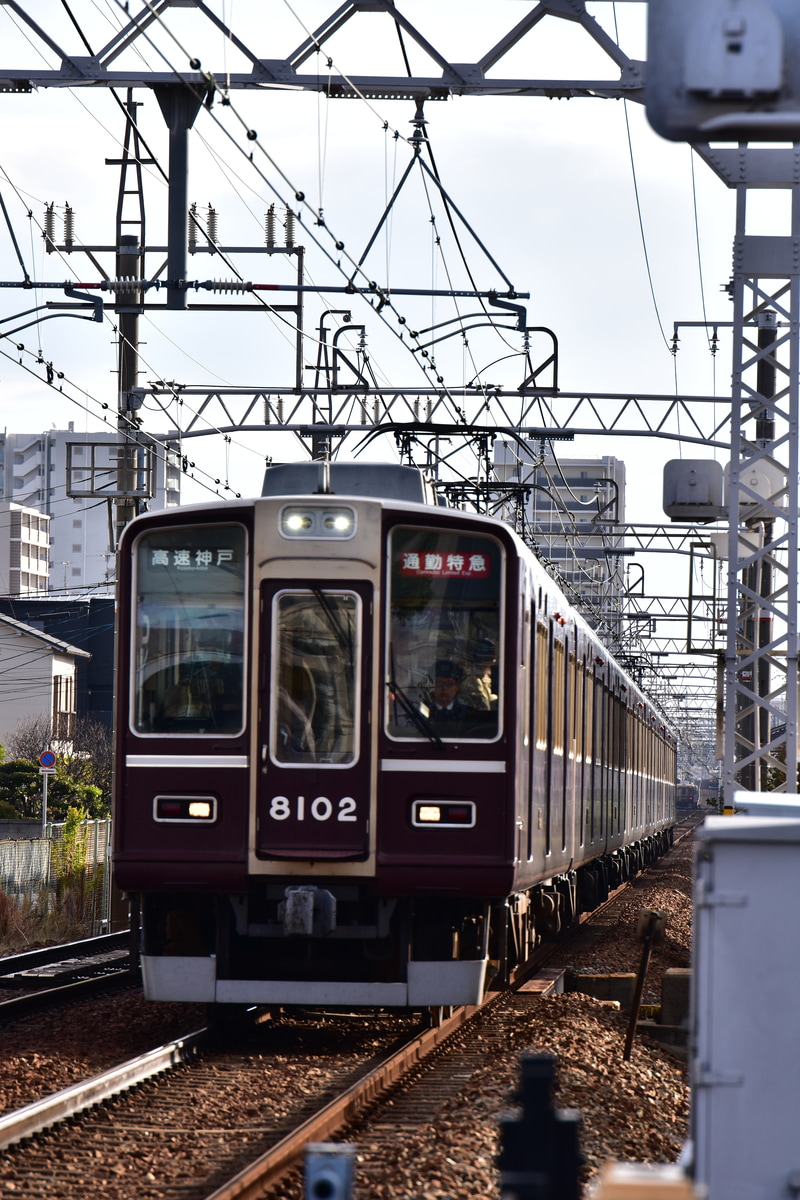 阪急電鉄 西宮車庫 8000系 8002F