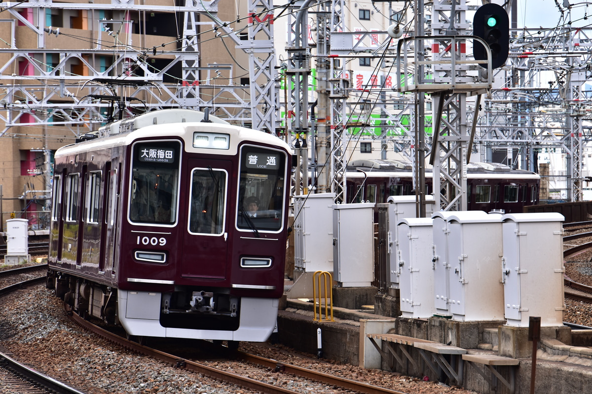 阪急電鉄 平井車庫 1000系 1009F