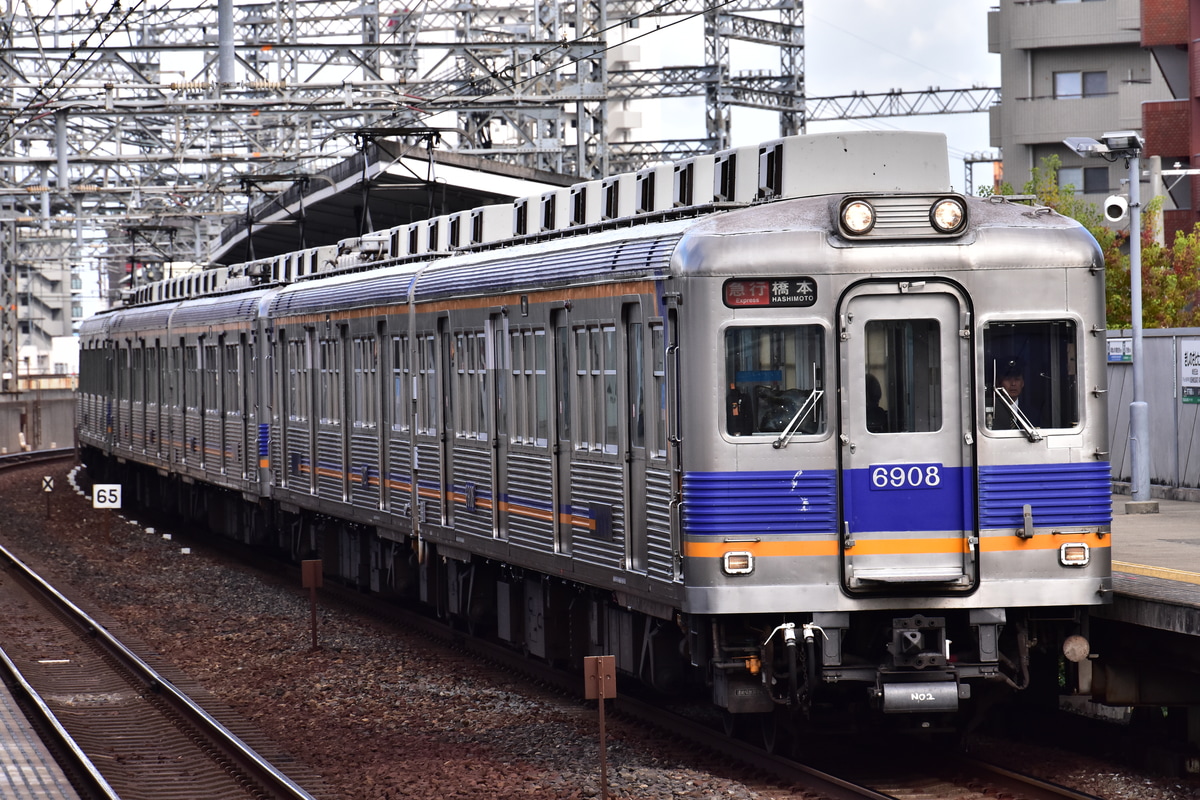 南海電気鉄道 小原田検車区 6000系 6027F