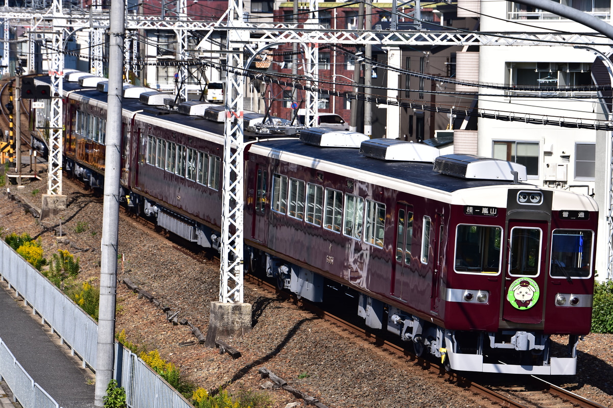 阪急電鉄 正雀車庫 6300系 6351F