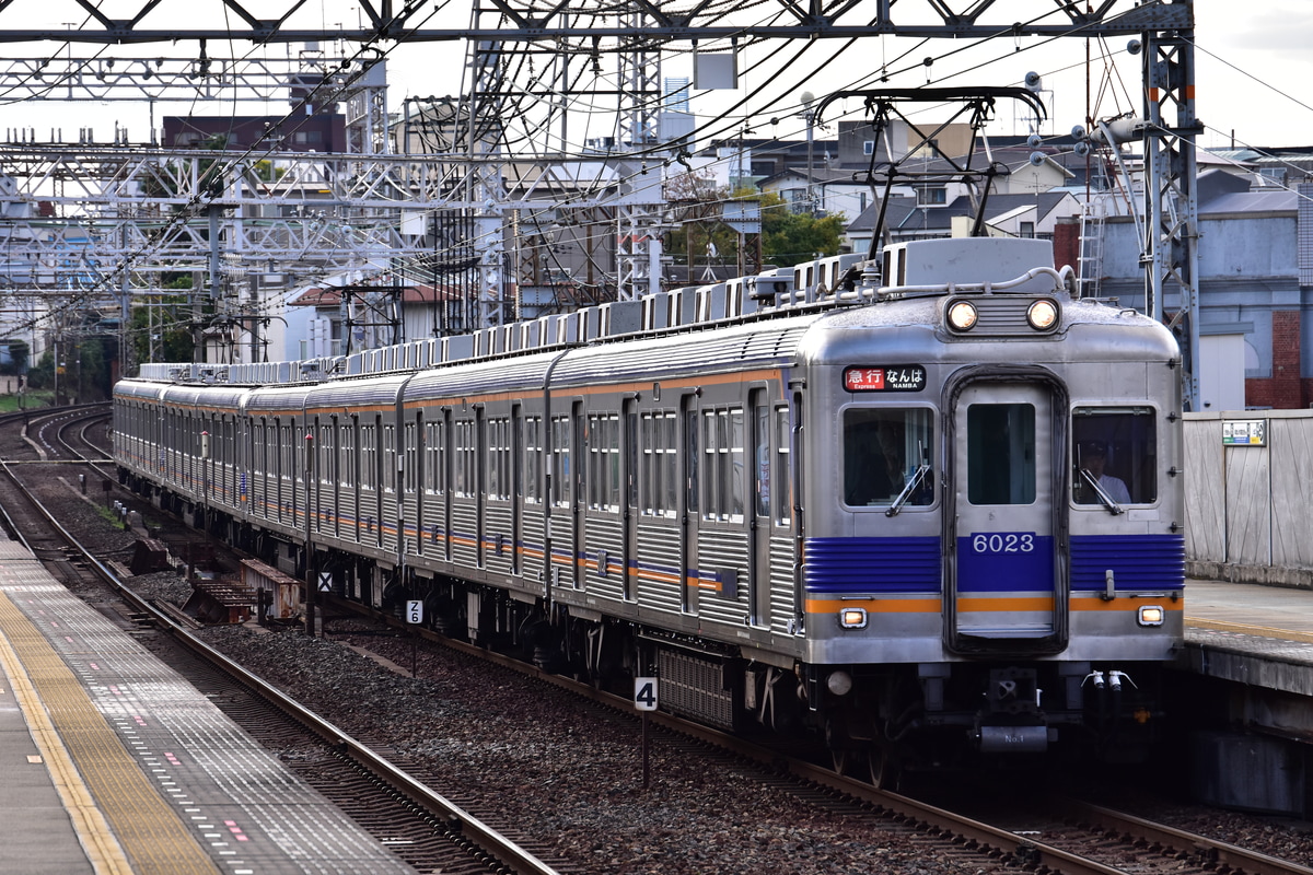 南海電気鉄道 小原田検車区 6000系 6023F