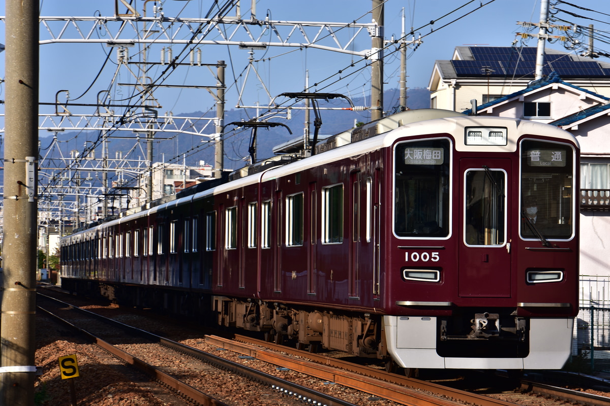 阪急電鉄 西宮車庫 1000系 1005F