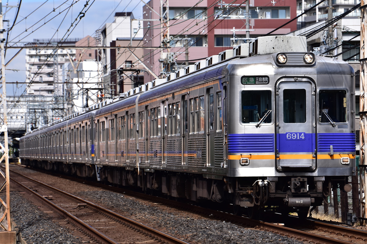 南海電気鉄道 小原田検車区 6000系 6033F