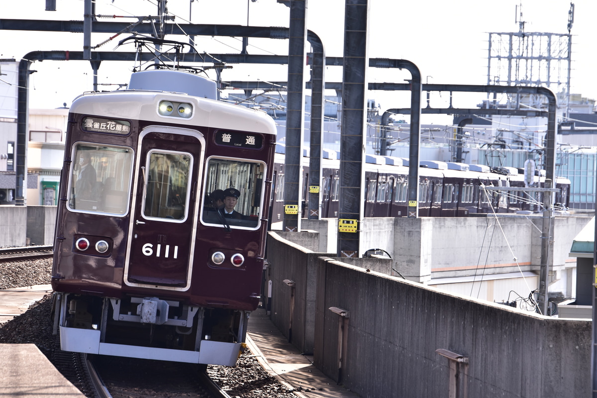 阪急電鉄 平井車庫 6000系 6011F