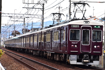 阪急電鉄 西宮車庫 7000系 7017F