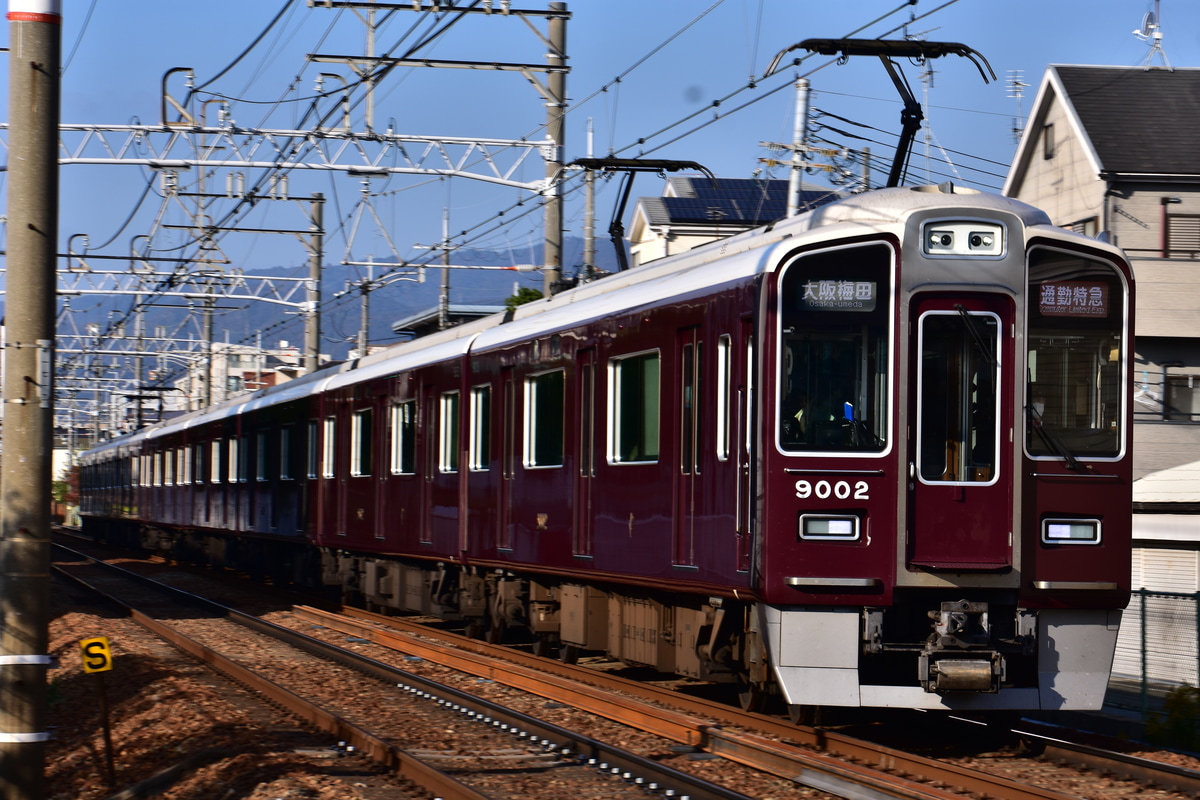 阪急電鉄 西宮車庫 9000系 9002F