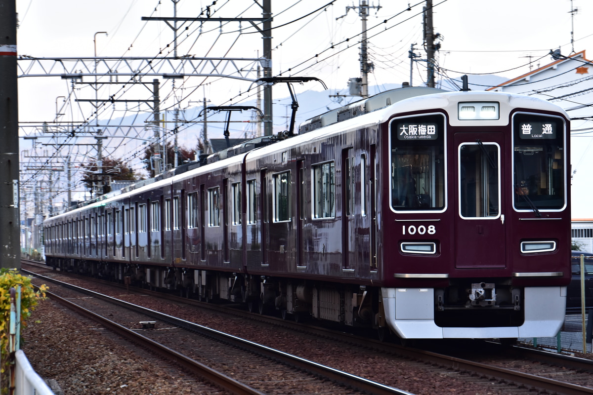 阪急電鉄 西宮車庫 1000系 1008F