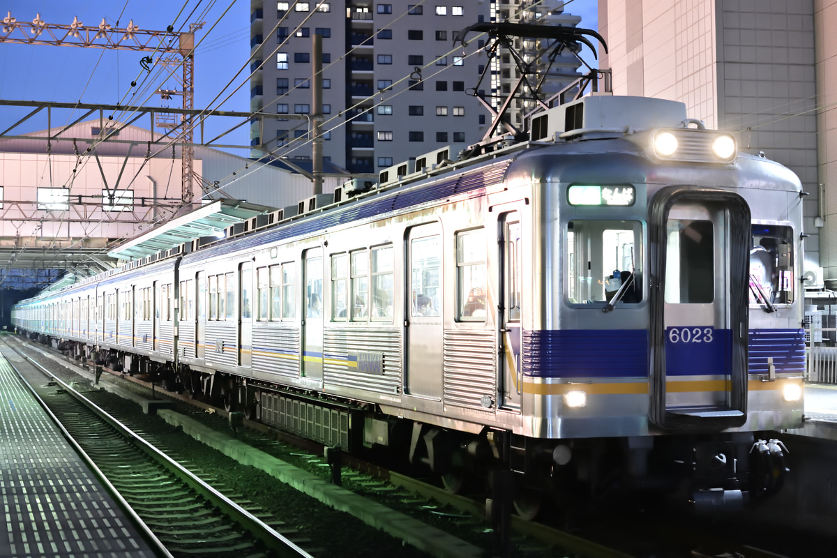 南海電気鉄道 小原田検車区 6000系 6023F