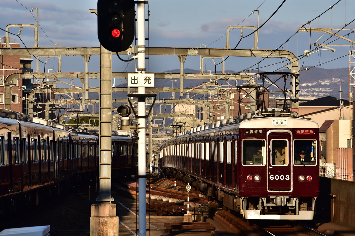 阪急電鉄 平井車庫 6000系 6003F