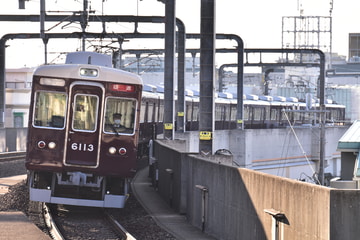 阪急電鉄 平井車庫 6000系 6013F