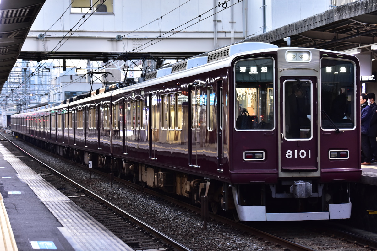 阪急電鉄 西宮車庫 8000系 8002F