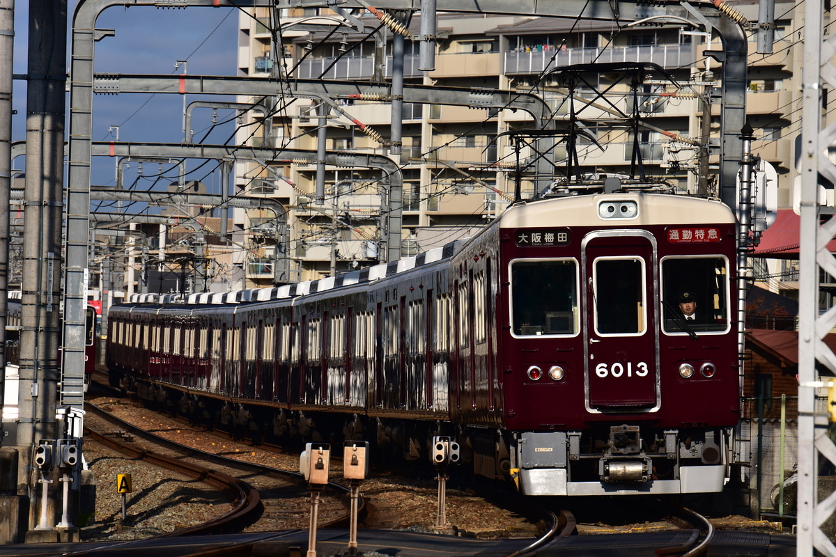 阪急電鉄 平井車庫 6000系 6013F