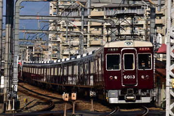 阪急電鉄 平井車庫 6000系 6013F