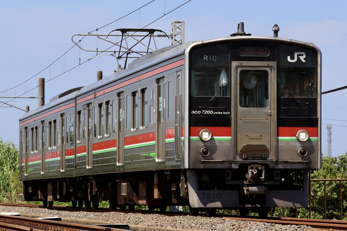 JR四国 高松運転所 7200系 R10編成