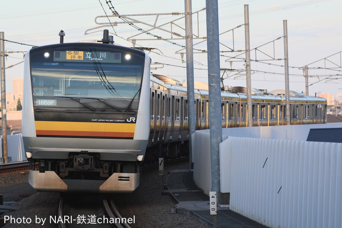 JR東日本 鎌倉車両センター中原支所 E233系N34編成 