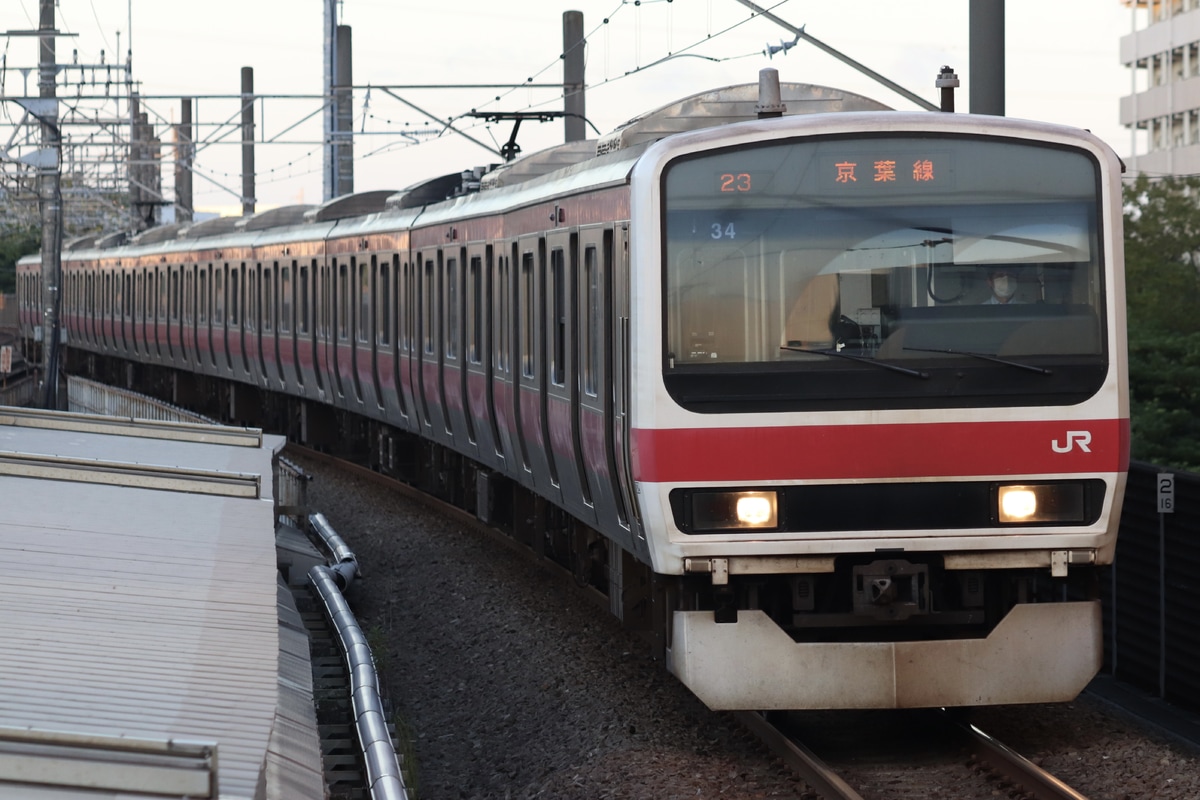 JR東日本  209系 ケヨ34編成