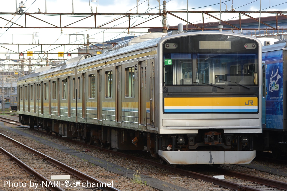 JR東日本 鎌倉車両センター中原支所 205系T19編成 