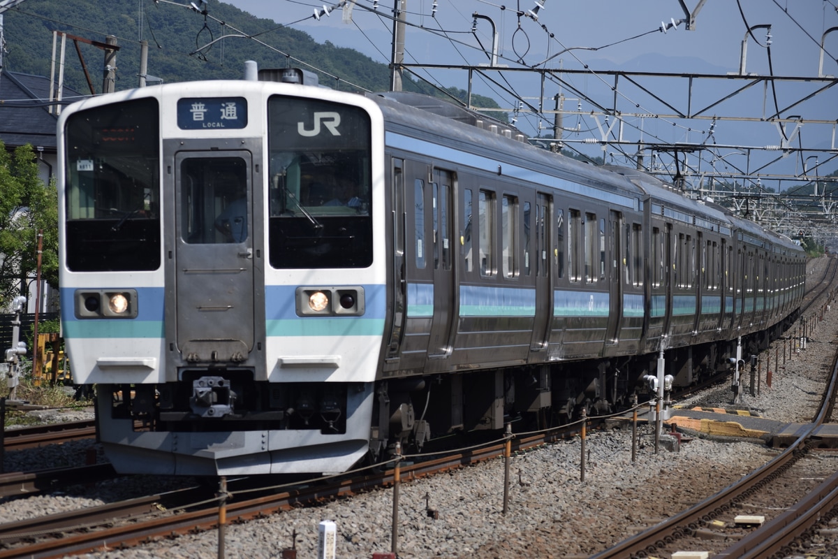 JR東日本 長野総合車両センター 211系 ナノN611編成