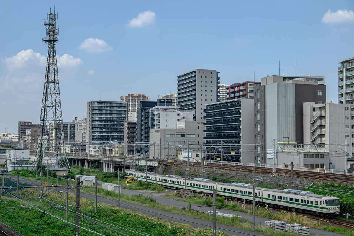 JR東日本 大宮総合車両センター東大宮センター 185系 オオC1編成