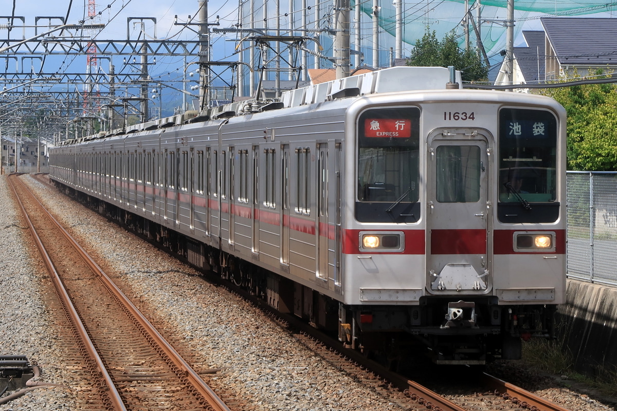 東武鉄道  10030系 11634F