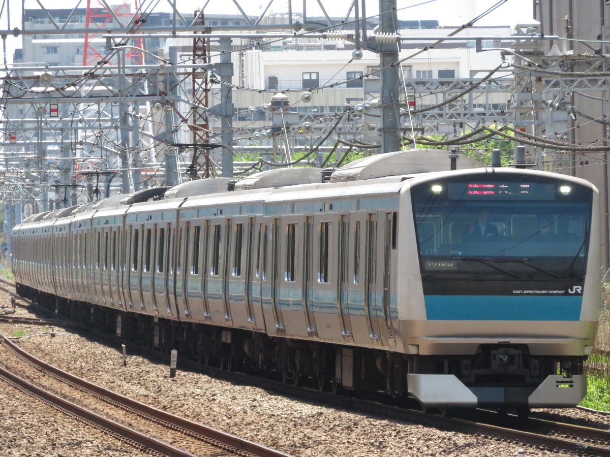 JR東日本 さいたま車両センター E233系 サイ119編成