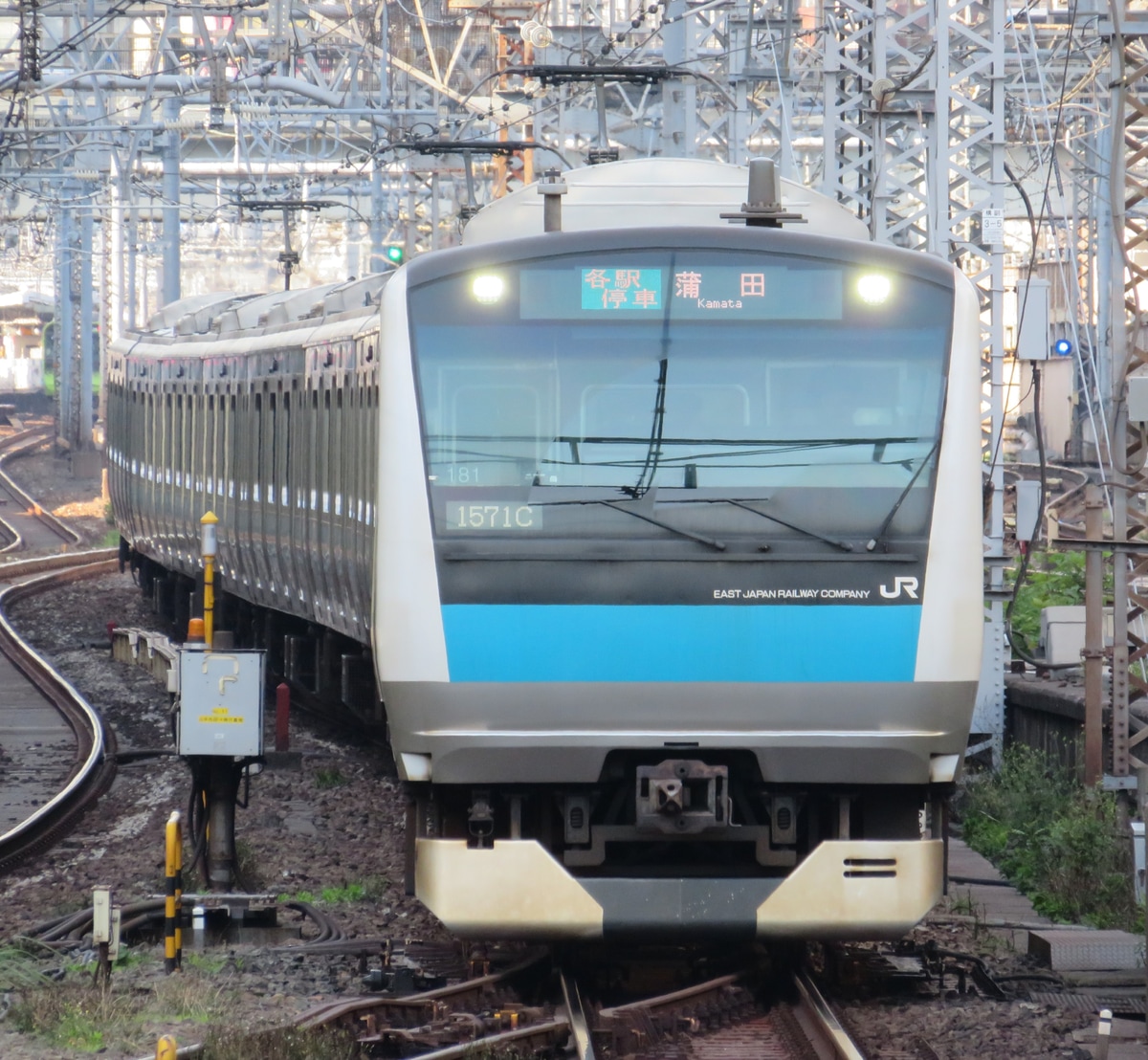 JR東日本 さいたま車両センター E233系 サイ181編成