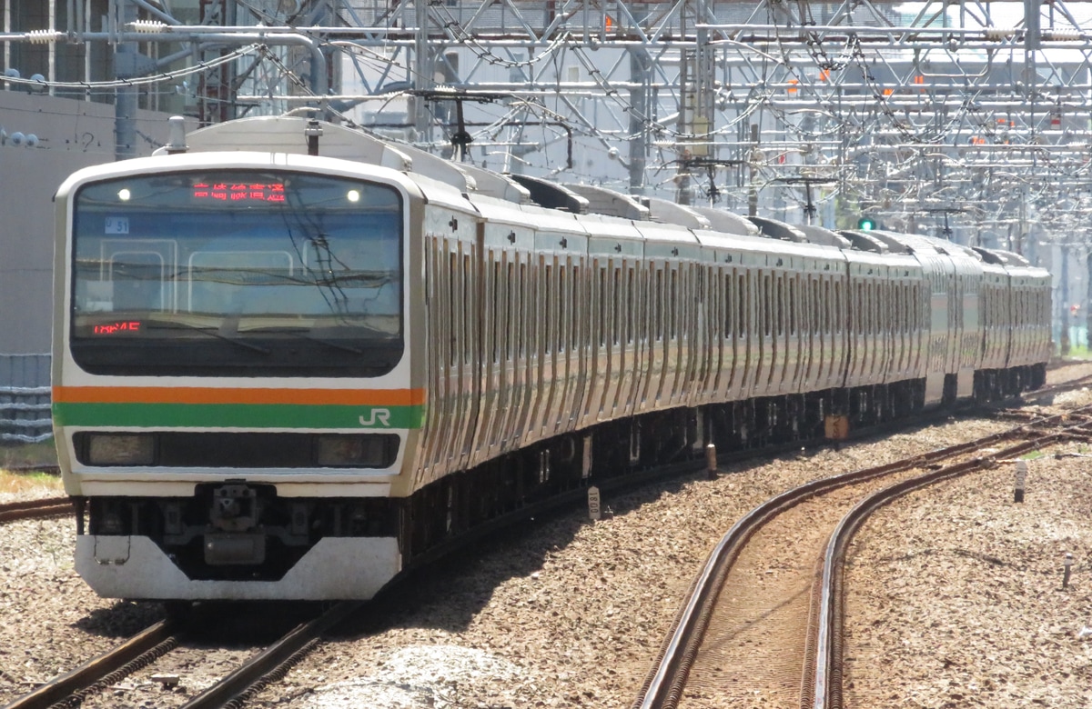 JR東日本 小山車両センター E231系 ヤマU51編成