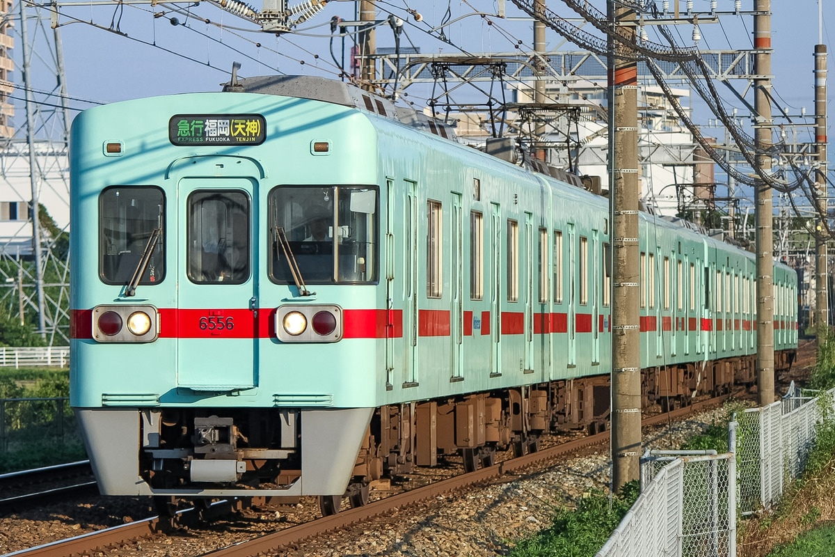 西日本鉄道 筑紫車両基地 6050形 6156F