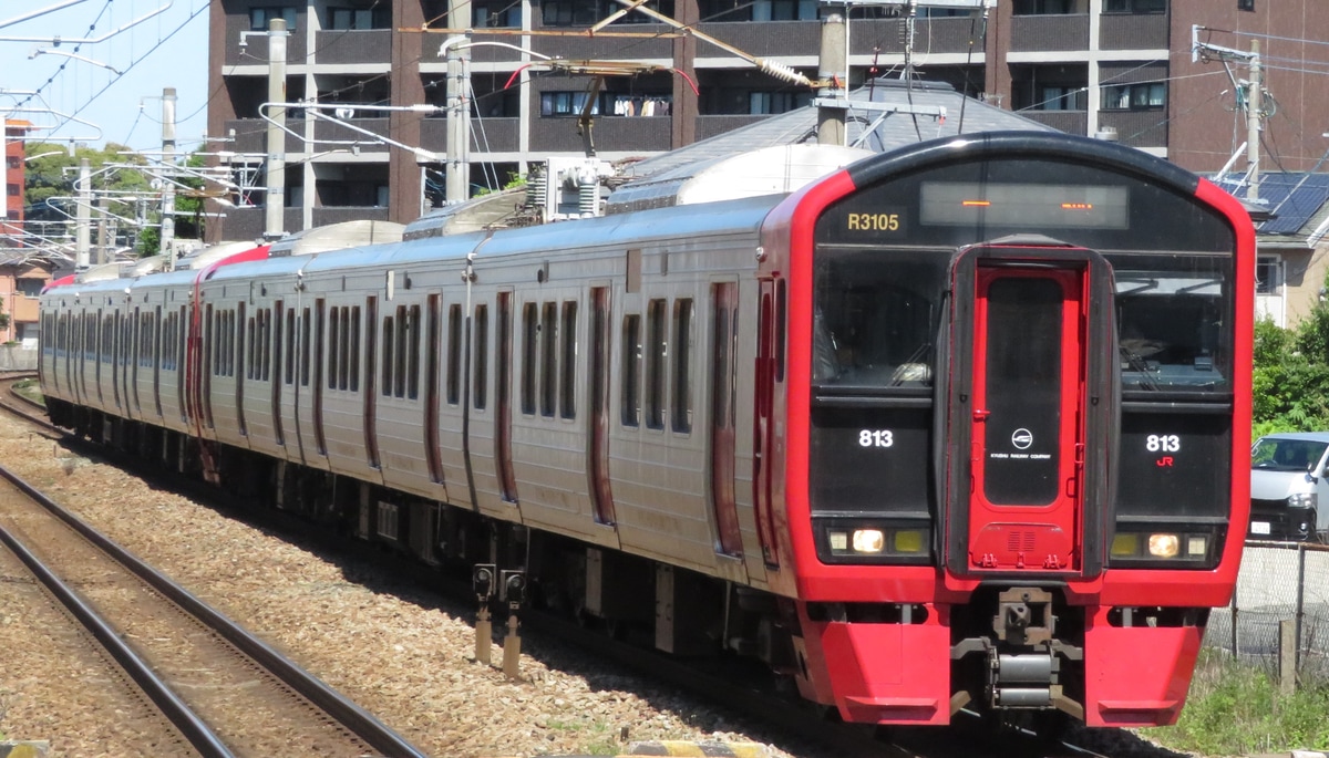 JR九州 南福岡車両区 813系 RM3105編成