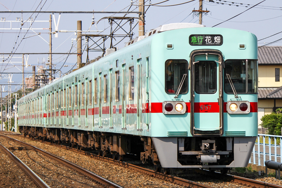 西日本鉄道 筑紫車両基地 6050形 6157F