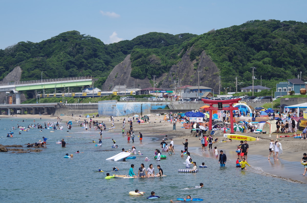 JR東日本 幕張車両センター本区 255系 マリBe-02編成