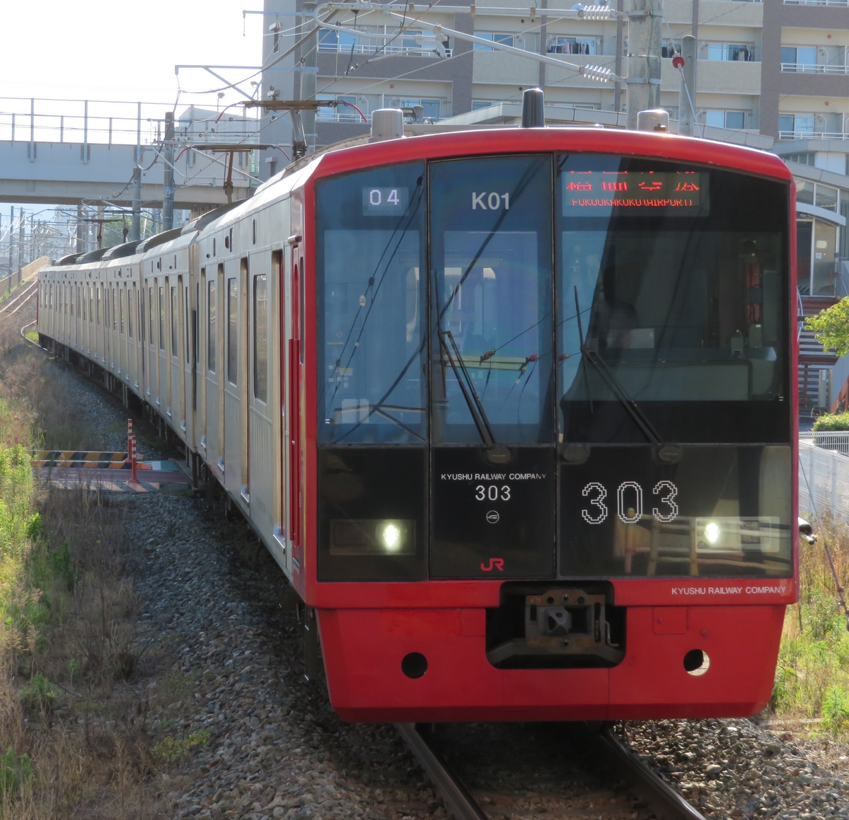 JR九州 唐津鉄道事業部唐津車両センター 303系 K01編成