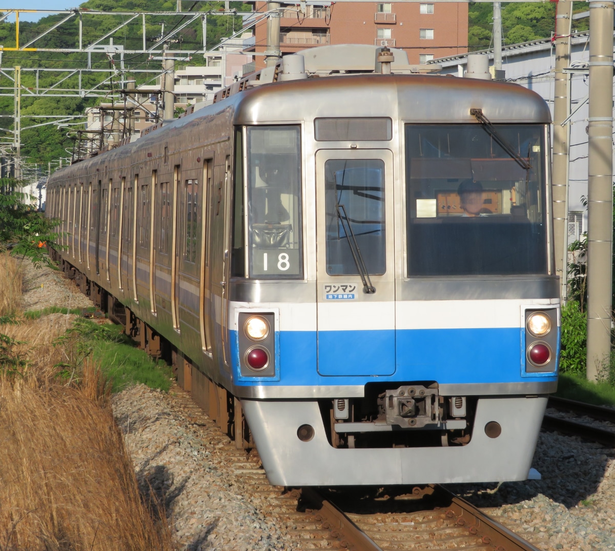 福岡市交通局 姪浜車両基地 1000系 18編成