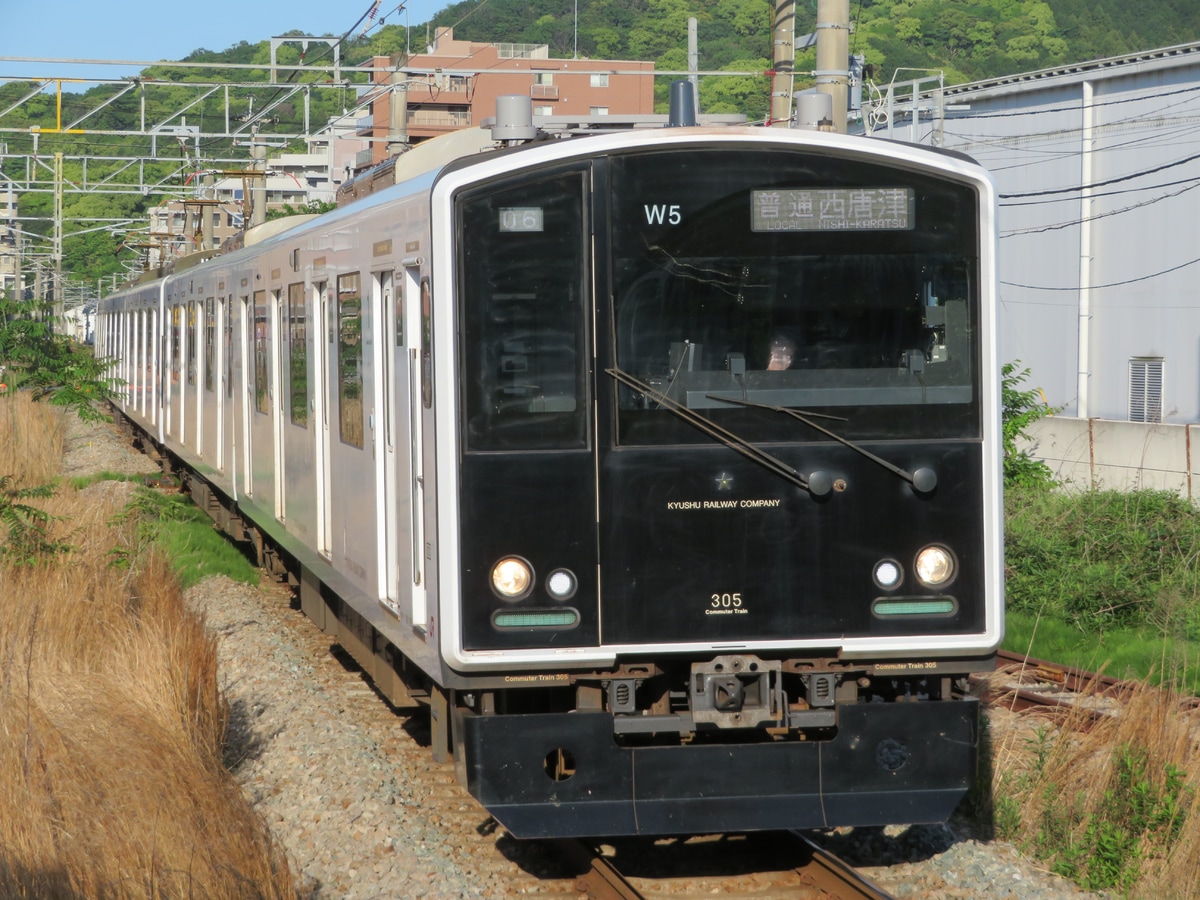 JR九州 唐津鉄道事業部唐津車両センター 305系 W5編成