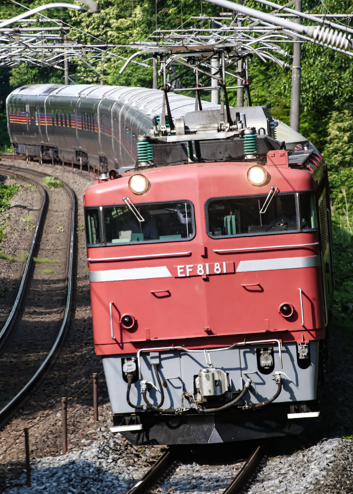 JR東日本 尾久客車区 EF81 81