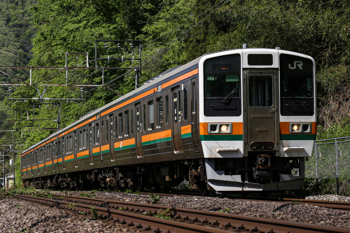 JR東日本 高崎車両センター 211系 A59