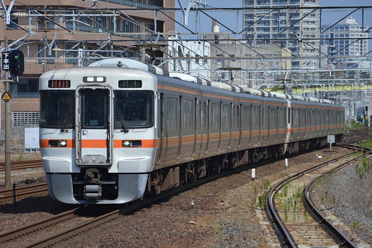 JR東海 大垣車両区 313系 R114編成