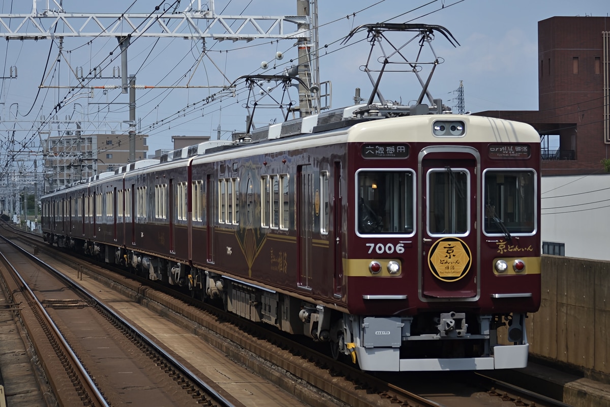 阪急電鉄 正雀車庫 7000系 7006F