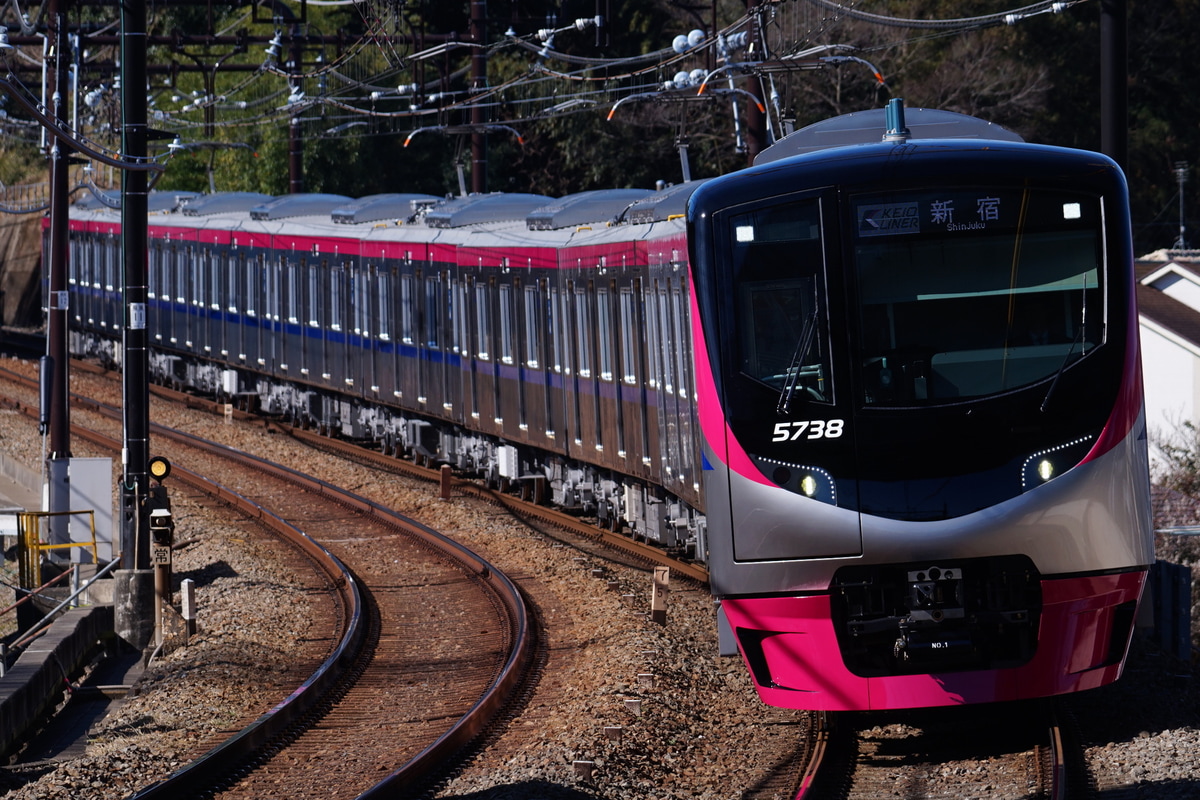 京王電鉄 若葉台検車区 5000系 5738F