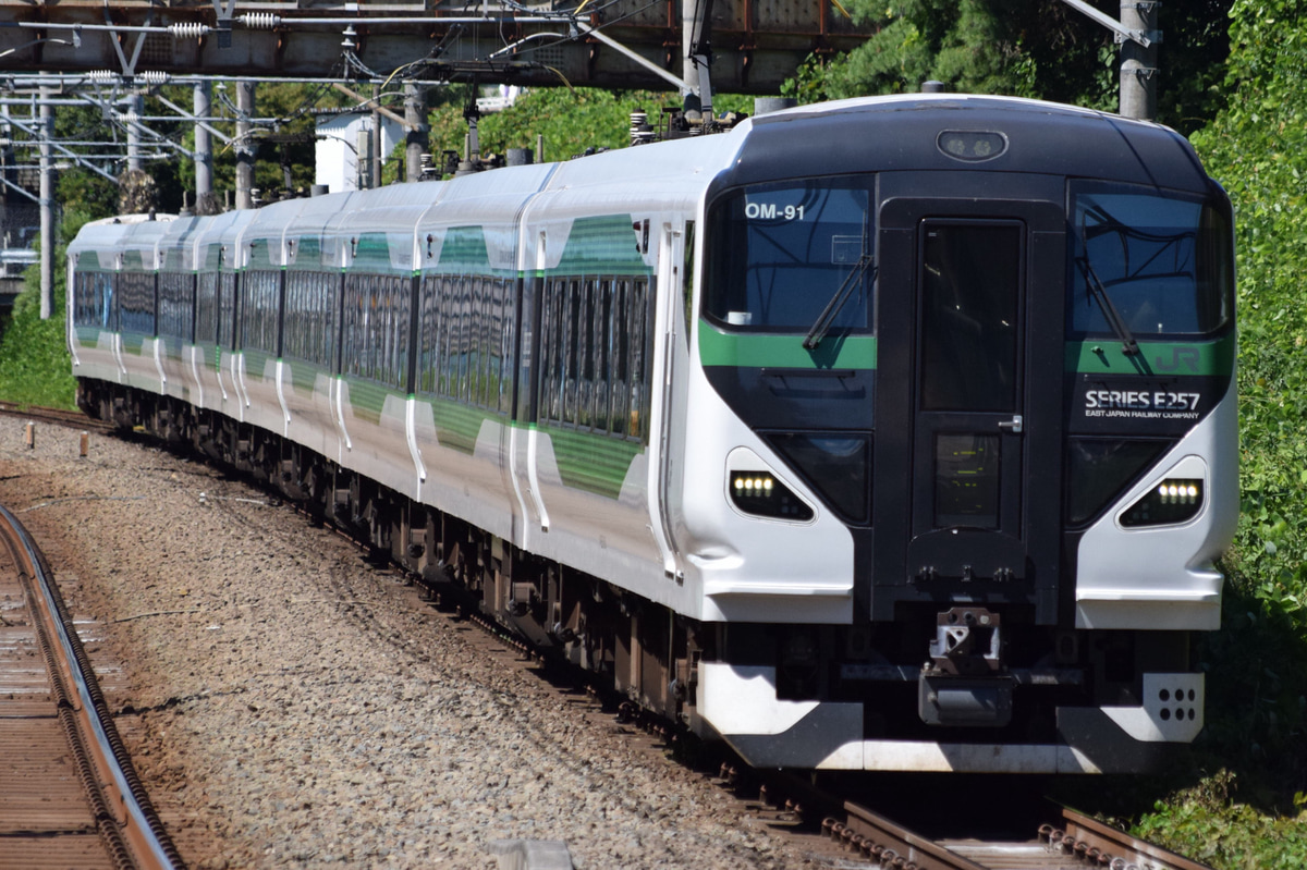 JR東日本  E257系 OM-91