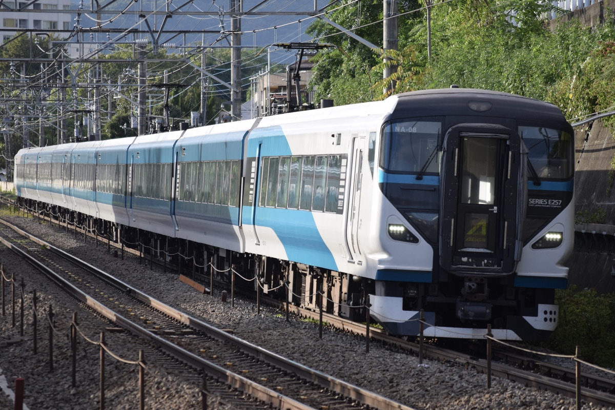 JR東日本 大宮総合車両センター東大宮センター E257系 オオNA-08編成